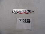 Legend Boats Raised Decal 9 1/2" X 3/4" 316255 Black Silver Red New. Price: $24.95.