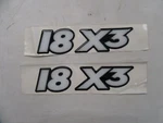 Ranger 18 X3 Raised Decal (set Of 2) 1944690 Black & Silver Marine Boat New. Price: $19.95.