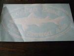 Dogfish Head Craft Brewery Ales Large Decal New 9.5" 16.5" Rare Discontinued Htf Unspecified. Price: $34.99.