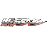 Legend Bass Boat Vinyl Decal 316251 13 7/8 X 1/2 Inch Red Silver New. Price: $30.13.