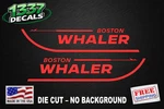 Boston Whaler Boat Hull Decals Stickers Set Of 2 Marine Vinyl W/ Tracking New. Price: $40.75.