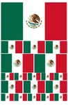 21PCS Pack Lot Mexico Mexican World Country Flags Assorted Sticker Decals New. Price: $7.77.