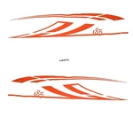 Sea Ray Boat Graphic Decals 2028358 185 Sport Orange Stickers (kit) New. Price: $158.57.