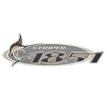 Striper Boat Raised Emblem Decal 1109207 1851 Sticker New. Price: $25.10.