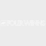 Four Winns Boat Decal 005-0565 White Logo Sticker New. Price: $25.10.