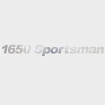 Crestliner Boat Model Decal 2100063 1650 Sportsman Pewter Sticker New. Price: $25.09.