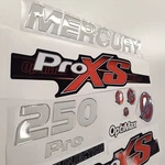 Replacement Decal Set Fits Mercury 250 Pro Xs Optimax 2012 17 3D Raised Stickers New. Price: $189.95.
