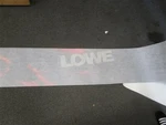 Lowe 148185 Port Panel Decal ( Red Black Grey ) 37'11" X 16 5/8" Boat New. Price: $249.95.
