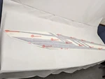 Stingray 2016 Starboard Hull Graphic Decal 629.0788 Black Blue 116 3/8" Boat New. Price: $51.96.