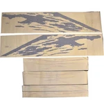 Four Winns Boat Graphic Decals 055-3235 H200 Frenzy Blue (set Of 6) New. Price: $318.57.