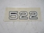 Ranger 522 Raised Decal White / Black Gold 7605418 Marine Boat New. Price: $19.95.