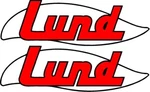 2-VINTAGE Lund Marine Boat Sticker Decal Custom Colors Fishing New. Price: $17.99.