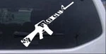 Pro Gun 2ND Amendment Riffel AR15 Car Or Truck Window Laptop Decal Sticker New. Price: $27.44.