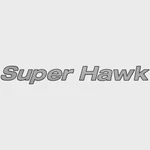 Crestliner Boat Model Decal 2201465 Super Hawk Silver Black Sticker New. Price: $25.09.