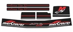 Decals Sticker Mercruiser Alpha One Gen 2 Drives Engine Red Rams 37- 861431A98 New. Price: $23.50.