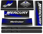 Mercruiser Bravo One Engine Drive Blue Rams 37- 15167A90 Decals Sticker New. Price: $23.50.
