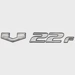 Suncatcher Boat Model Decal Sticker 73405328 V22F Silver Black New. Price: $33.13.