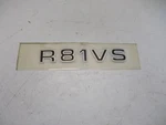 Ranger R81VS Raised Decal Black White Silver 7604741 Marine Boat New. Price: $19.95.