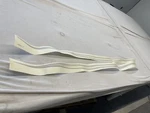 Larson 2010 Fincraft Mid Hull Decal Set Of (2) Black Silver 67" X 1/4" Boat New. Price: $71.96.
