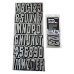 Hardline Products CHBLK320 -320 Series 3" Chrome/black Boat Registration Kit New. Price: $17.99.