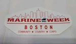 2025 Us Marine Week Boston Decal Sticker 2" 4". Price: $5.00.