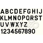 Seachoice 74261; Gothic Letter-black N-10PACK New. Price: $15.29.
