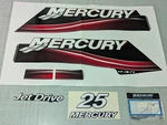 Genuine Mercury 25 Jet Drive 2-STROKE Outboard Decal Set 37-879147A20 New Oem. Price: $194.55.