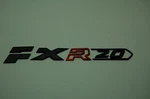 Used Factory Skeeter "FXR20" Boat Emblems Decal Black Silver. Price: $35.00.
