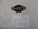 Ranger 40 Years Raised Decal 1/2" X 7/8" 7604567 Black Silver Red Boat New. Price: $24.95.