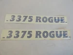 Cruisers Yachts 3375 Rogue Decal Pair (2) Dark Blue 17 7/8" X 2" Marine Boat New. Price: $9.98.