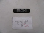 Ranger 521 Raised Decal 1/8" X 1/4" 7604334 Black & Silver Marine Boat New. Price: $14.95.