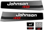Replacement Decal Set Fits Johnson 40HP / 1992 Outboard Aftermarket Stickers New. Price: $59.95.