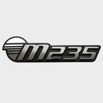 Malibu Boat Raised Decal 5992905 M235 Black Metallic Silver Inch New. Price: $62.30.