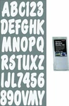 Hardline Products WHI200EC White Letter-number Kit Solidwht New. Price: $22.68.