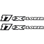 Triton Boat Raised Model Decals 1909943 Explorer 17 Stickers (pair) New. Price: $25.09.