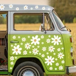 12 Sheets Daisy Stickers 147 Pcs Flower Car Decals Vinyl Self Adhesive Re New. Price: $22.56.