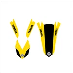 Compatible With : Yamaha 2014 - 2018 Yzf 250 Front Tip Rear Fender Graphic Decal New. Price: $27.99.