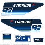 Fits Evinrude 1979 9.9HP Outboard Decal Kit Reproductions Stock Discontinued New. Price: $79.95.