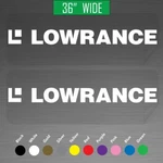 36" Lowrance Boat Outboard Motor Marine Decals Vinyl Stickers Pair Set Of 2 New. Price: $87.99.