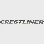 Crestliner Boat Raised Logo Decal 2338962 Silver / Black Sticker New. Price: $134.87.