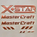 Mastercraft Boat 7501593 X-star 2013 Orange Decal Set Of New. Price: $312.67.