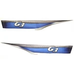 G3 Boat Graphic Decal 73405126 73405127 Hull Blue Stickers (set Of 2) New. Price: $143.16.