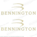 Fits Bennington Boat Logo Decals (set Of 2) - Fawn New. Price: $59.95.