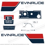 Fits Evinrude 9.9HP 1974 Outboard Decal Kit - Discontinued Reproductions! New. Price: $64.95.