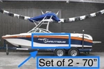 Air Nautique Boat Replacement Decal Set 2 (70 ) Sticker Wake Ski Kit Super White New. Price: $139.95.