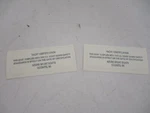 Cruisers Yachts Coast Guard Saftey Decal Set Of (2) White V2722500 Boat New. Price: $24.95.