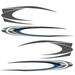 Crestliner Boat Decal Kit 2092735 Sportfish 2013 GRAY149524-01 (set Of 10) New. Price: $176.00.