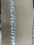 New Mercury Top Cowl Side Decal Out Of 8M0102448 - Part # 8M0092765. Price: $62.50.