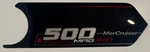 Oem Mercury Mercruiser 500 Mag Ho Decal Black Red Engine Cover Graphic Nos Used. Price: $65.00.