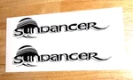 Sundancer Sea Ray Boat Decals Stickers Gloss Black 5.33"X 22.5" Fast Usa New. Price: $46.18.